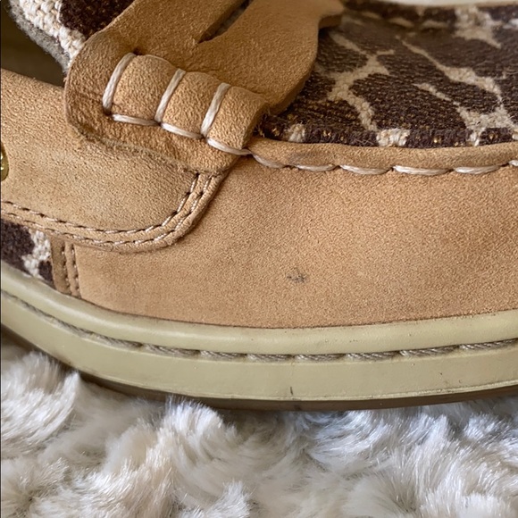 Leopard print Sperry Top Sider loafers - Picture 5 of 8